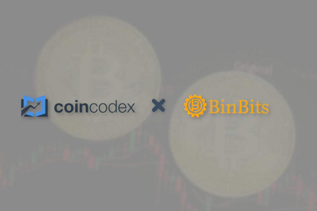 Crypto Price Tracking Website CoinCodex Incorporates BinBits as a Trusted Newsfeed Source