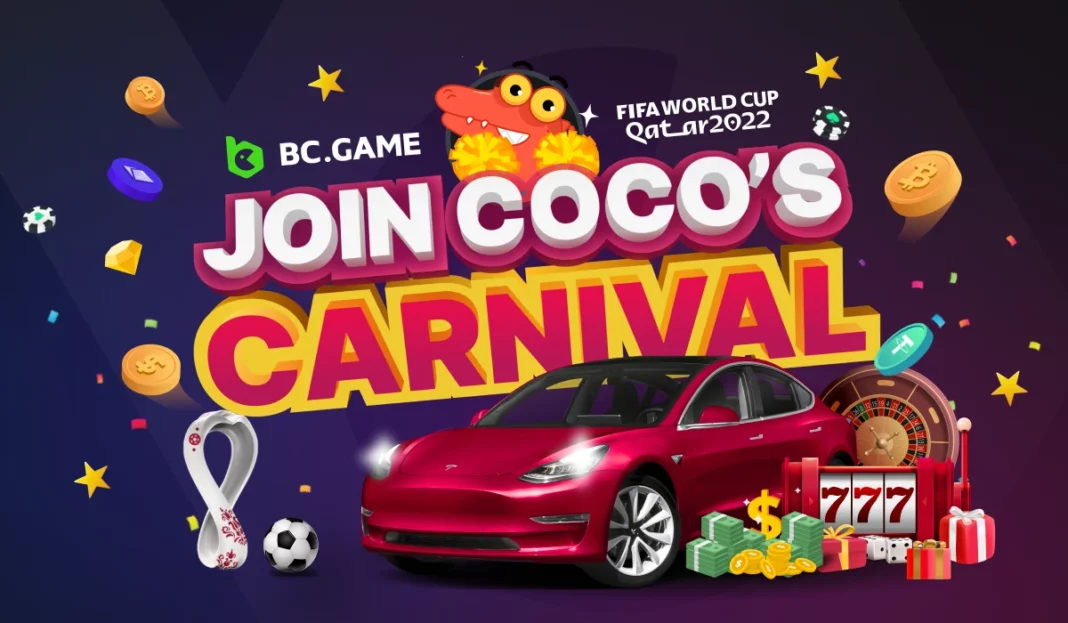 bc.game, Join Coco’s Carnival Now and Win Up To $2,100,000 or a TESLA